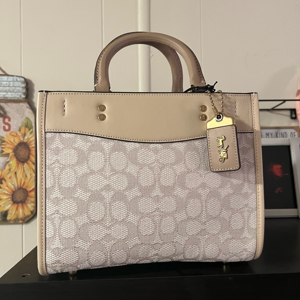 Coach Rogue 25 Signature Textile Jacquard
